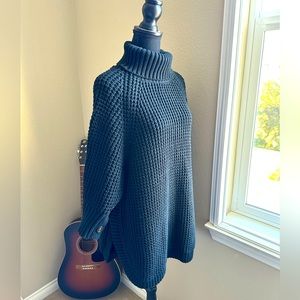 J Crew Turtle Neck Poncho